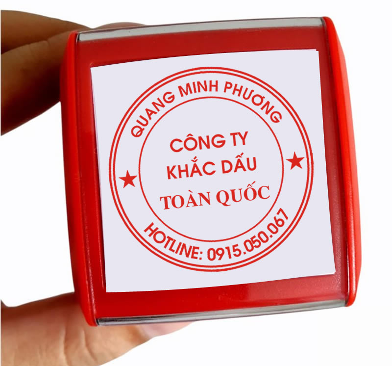 C&ocirc;ng ty khắc dấu Quang Minh Phương Nghệ An